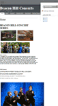 Mobile Screenshot of beaconhillconcerts.com